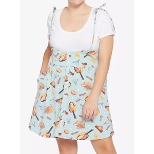 Her Universe Studio Ghibli Howl's Moving Castle Food Suspender Skirt